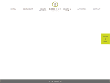 Tablet Screenshot of boedele.at
